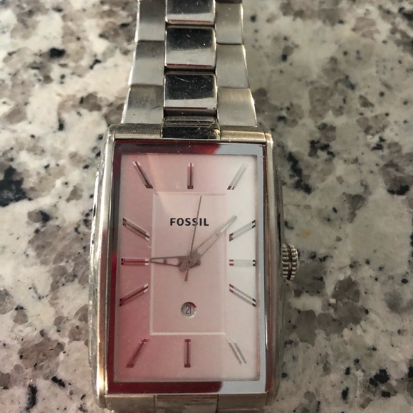 Fossil Other - 2/$20 3/$25 silver Fossil watch -men’s